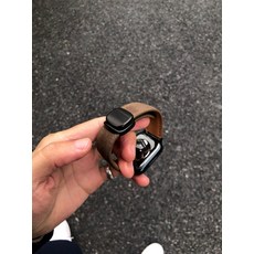 울트라3 S11 가죽 스트랩 자석 겨울 호환 마그네틱 밴드 시계줄, S1 S2 S3 38mm, 커피 블랙