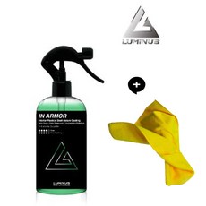 루미너스 인아머 250ml 내부 플라스틱&대쉬보드 코팅제 멀티타월, 1개