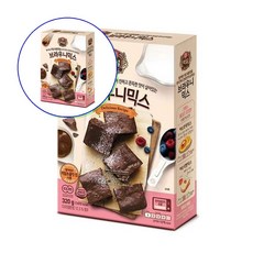 쌍문상회 초코브라우니 제과제빵재료 맛이 살아있는 브라우니 브라우니믹스 320g 쫀득한 진하고 브라우니만들기 40872EA, 본상품