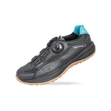 大沅單車 Keep Moving 2 硬底車鞋 寬楦 ATOP旋轉扣 非卡式 多功能車鞋, BLK,#46