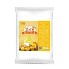 대호 까르페 망고 소프트아이스크림 1kg 1개 소프트파우더