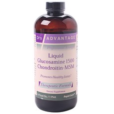 葡萄糖胺1500+軟骨素MSM補充液, 473ml, 1瓶