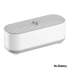 Donirt 새로운 초음파 세척기 USB 충전식 고주파 진동 보석 안경, No usb(Battery type)