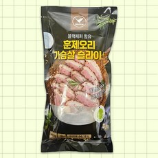 [청학] 훈제오리 가슴살 슬라이스 160g / 다이어트 오리고기 1인분, 1개