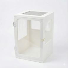 포맥스 사육장 테라리움30x30x45cm 파충류 크레스티드게코 소라게 사육장, 1개