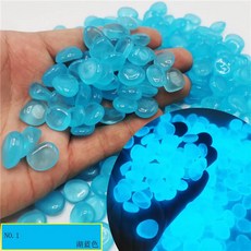 빛나는 보도 자갈 정원 물고기 탱크 수족관 바위 100 어두운 장식 PCS 직기, 100pcs 8