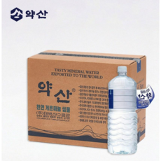 약산샘물 1.8L 8병 프리미엄 먹는샘물, 1박스