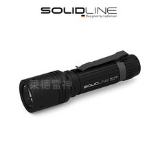 德國Ledlenser SOLIDLINE ST7R 航空鋁合金充電型手電筒 輕巧便攜 高亮度照明, 1個