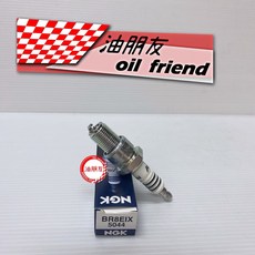 油朋友 NGK BR8EIX 銥合金火星塞 RGV250 RMX250 NSR適用，提升引擎性能，享受駕馭樂趣, 1個