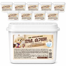 제습제 안녕습기야 옷장제습 물먹는 습기제거제, 10개, 250g