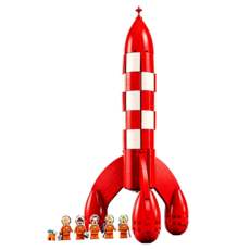 LEGO Ideas Tintin 月球火箭 21367, 1個