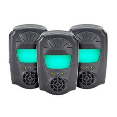 【DigiMax】鼠來跑 UP-1B1 雙效型超音波驅鼠器 三入組, 3個, 1個裝