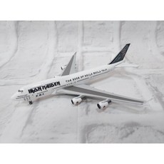 Herpa Wings 1/500 Boeing 747-400 鐵娘子樂團 靈魂之書 巡迴專機, 1個