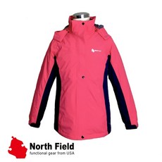 North Field 女 防水兩件式羽絨外套