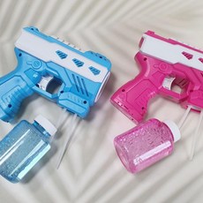 옆집샵 회오리 버블건 초등학생 아동 자동 비눗방울 회전 장난감, 1개, 버블건(색상랜덤)