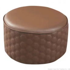 원형 고급 낮은 소파 의자 가죽 화장대 메이크업 방석 다크 그레이 직경 ... 1개, 다크 그레이 직경 32 높이 21cm × 1개