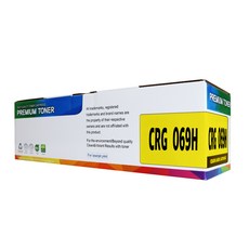 CRG-069 CRG-069H 대용량 재생 토너 MF756CX LBP674Cx MF7596CxKG, 대용량 노랑, 1개