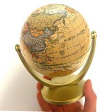 지도 미니사이즈 지구본 학교 교육 인테리어, 본상품