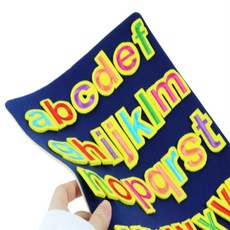 영어 대문자 펠트 고급 학습도구 벽보 영어공부