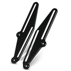 윈드 스크린 조절기 지원 홀더 키트 오토바이 앞 유리 브래킷, 1. 검정색