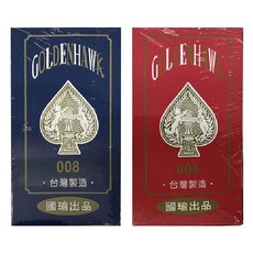 金鷹牌撲克牌 經典桌遊 聚會遊戲 益智遊戲, 1個, 藍盒,12打入/ 組