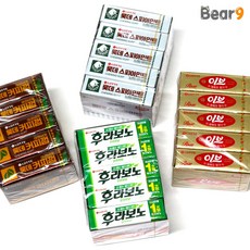 1000 롯데 껌 26g BOX(15개입) 간식 먹방 레트로 풍선껌, 스피아민트