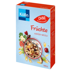 무설탕 Kölln muesli 과일 500G, 1개