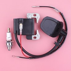 점화 코일 모듈 플러그 키트 잔디 트리머 브러시 커터 액세서리 정원 도구 부품 로빈 NB4 EC04 BG4 CG4, 1개