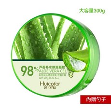 Huicofor 蘆薈凝膠 補水修護 曬後調理, 1個, 98%蘆薈膠