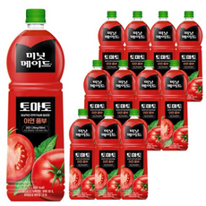 코카콜라 미닛메이드 토마토, 1.5L, 72개