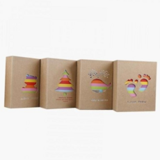 웨딩앨범 앨범사진 포토북 포켓식 스크랩북 엽서 추억 육아, 발바닥