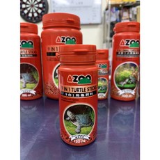 AZOO 愛族 9合1烏龜飼料 900ml 小烏龜飼料】澤龜/水龜/巴西龜/各種烏龜主食 兩棲爬蟲類, 1個, Azoo 9合1烏龜飼料_120ml