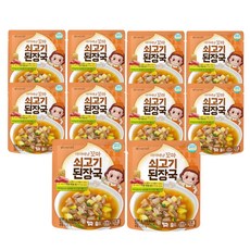 아이배냇 유아용 꼬마 쇠고기 된장국, 200g, 10개