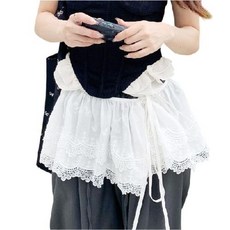 기회공작소 한 번 감으면 스타일 끝 레이스 랩 스커트 힙커버 스커트레깅