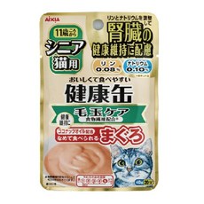 AIXIA 貓用 腎臟健康維持 肉泥軟包 40g 鮪魚口味, 12個, 9號 腸道, 鮪魚