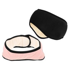 OATIPHO 방음 수면 귀마개 - 소음 감소 캔슬링 이어플러그가 있는 이어 워머 헤드밴드 2개 수면 아이 마스크 귀마개 커버 조절 가능한 귀마개 스포츠 요가 명상용