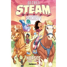 (영문도서)Secret S.T.E.A.M. Society: Horses Paperback, Papercutz, English, 9781545823323