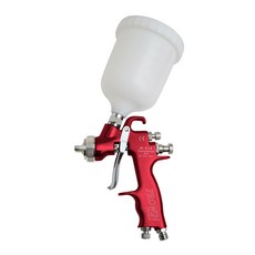 HVLP汽車板金噴槍 - 台灣製造專業級氣動噴漆槍 含600c.c.噴杯、扳手、清潔刷具和油漆過濾器, 1個, K-515M-13 傳統高壓型