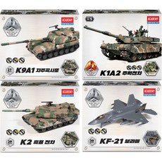 [아카데미] c무[과학] 4D키트 K9A1 K1A2 K2흑표 KF-21보라매 T-50B, 색상:01_4D키트_K9A1자주포_15403, 상세 설명 참조