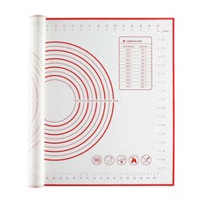 실리콘 베이킹 반죽 페이스트리 매트 JJOO 라지 브레드 쿠키 카운터용 논스틱 청소하기 쉬운 (27x20인치)