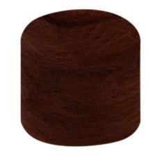 戳戳樂羊毛氈材料包，長纖維70S羊毛氈，多色羊毛條，DIY天竺鼠車車手作材料, 50淺咖【10g/每包】, 1個