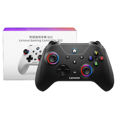 Lenovo 聯想 S02 遊戲控制器, 1個, 黑色, 單一商品