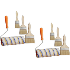 바른 다용도 페인트 붓 롤러 세트, 2세트