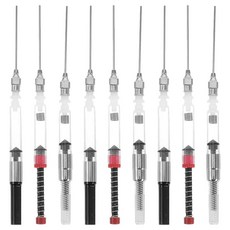 Cabilock 잉크 컨버터 유럽 규격 대응 호환성 강화 만년필 액세서리 학습 사무용 9개입 만년필 잉크 흡수기