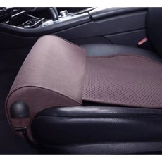 허벅지 연장시트 자동차 받침대 하단 다리 방석 확장 쿠션 다리 거치대, 스펀지(단단한)브라운