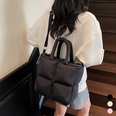 슈리팜 크로스 패딩가방 캐주얼 숄더 핸드백