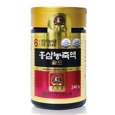 금산인삼농협 삼지원 6년근 홍삼농축액 골드 면역력 강화 피로회복 선물세트, 1박스