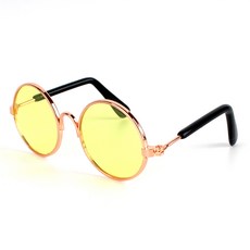 워럭 펫 선글라스 옐로우 강아지선글라스