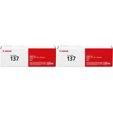 Canon CRG-137 블랙 토너 카트리지 9435B001AA 2개 팩, 2 Pack