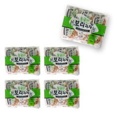 엉클팝 동글이 보리과자 아침식사대용, 400g, 5개
